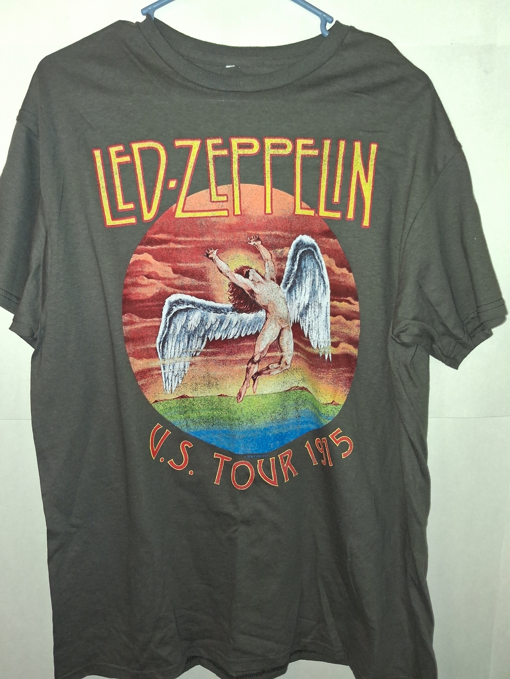 Led Zeppelin Graphic Short Sleeve Tee - Charcoal
